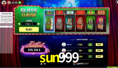 Descubra a Magia dos Jogos de Arcade no sun999